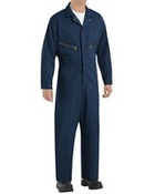 Men's Zip-Front Cotton Coverall