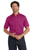 Short Sleeve SuperPro React Twill Shirt
