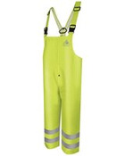 Men's Hi-Visibility Flame-Resistant Rain Bib Overall - 10 oz.