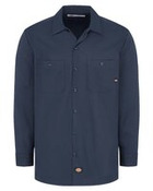 Men's Tall Industrial Cotton Long Sleeve Work Shirt