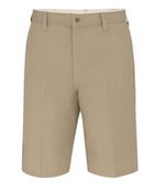 Men's Extended Sizes 11" Industrial Flat Front Shorts