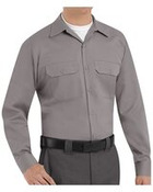 Men's Tall Utility Long Sleeve Work Shirt