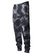 Unisex Tie-Dyed Fleece Sweatpants