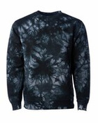 Unisex Midweight Tie-Dyed Crewneck Sweatshirt