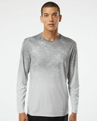 Unisex Montauk Oceanic Fade Performance Long Sleeve T-Shirt