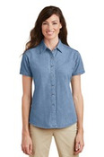 Women's Short Sleeve Value Denim Shirt