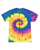 Unisex Multi-Color Tie-Dyed T-Shirt