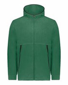 Unisex Eco Revive™ Polar Fleece Hooded Full-Zip Jacket