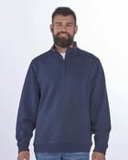 Unisex Fleece Quarter-Zip Pullover