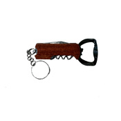 Wood Bottle Opener & Knife